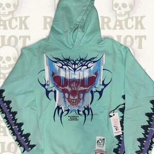 GUNZINII “Mint Demon” Hoodie — Medium